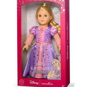 American Girl Disney Princess Rapunzel Collector’s Doll. New in Box! Limited!